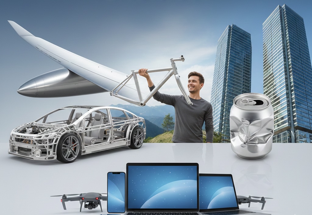 Alüminyumun Kullanım Alanları: Hafifliğin Gücü